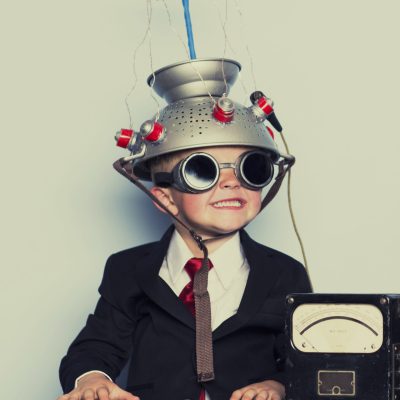 Two young boys are ready to dive into the brain of your business. Analyze that.